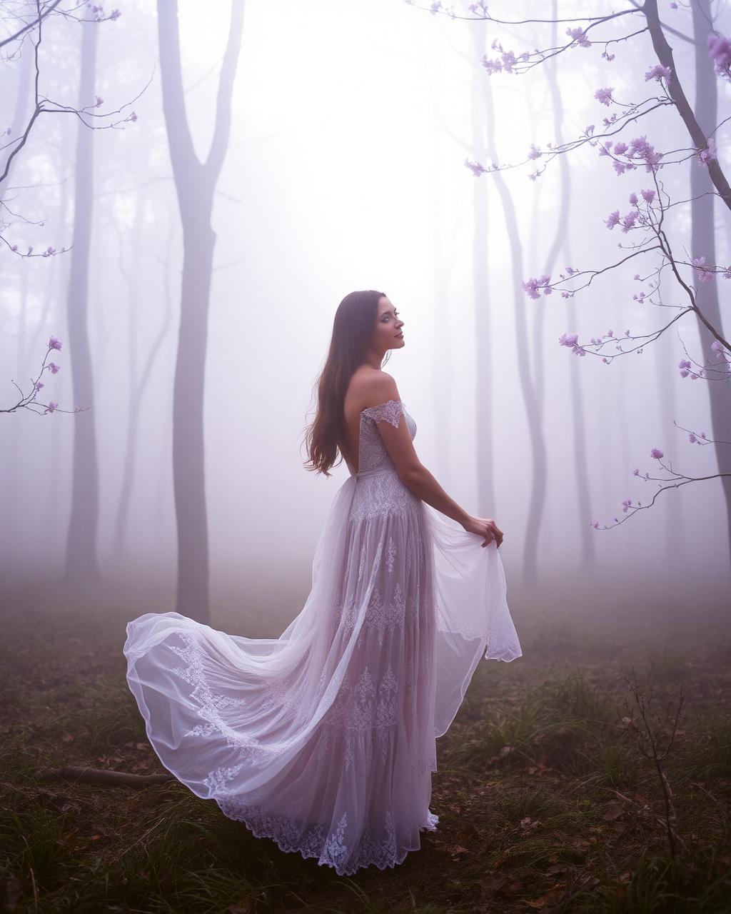 Lavender forest dreaming: capturing fairycore on film